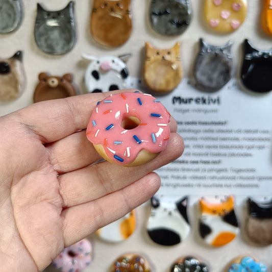 Donut Worry Stone – A Little Moment of Peace in Your Day