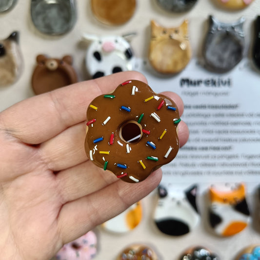 Donut Worry Stone – A Little Moment of Peace in Your Day