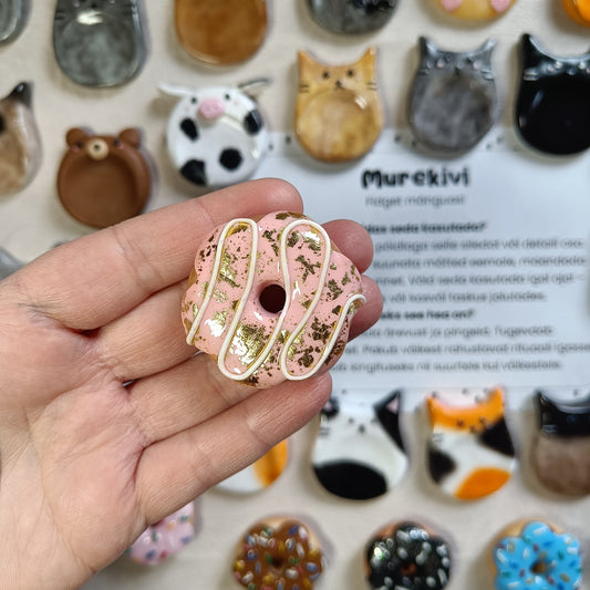 Donut Worry Stone – A Little Moment of Peace in Your Day