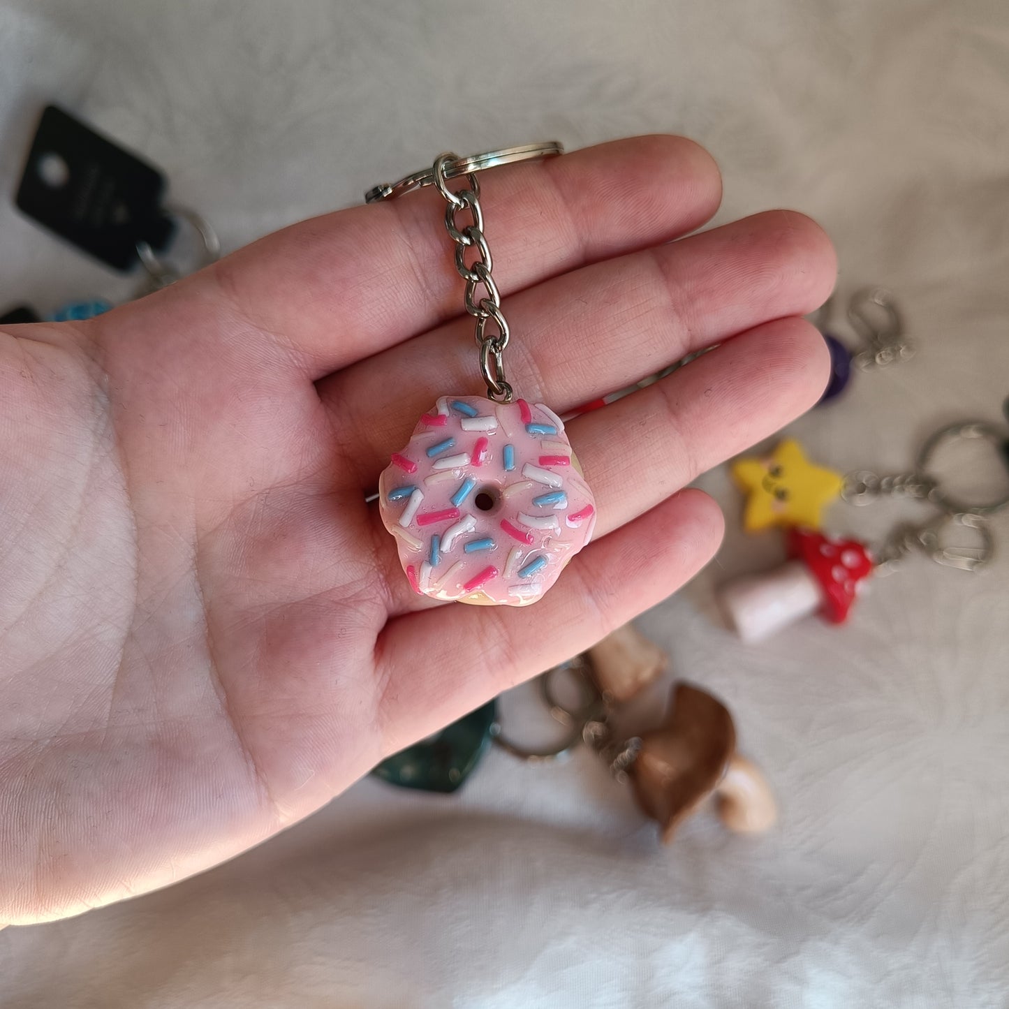 Handmade Keychain Charm – A Sweet and Unique Gift for Yourself or a Friend