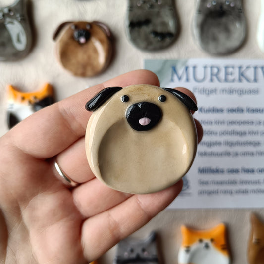 Dog Worry Stone – A Little Moment of Peace in Your Day