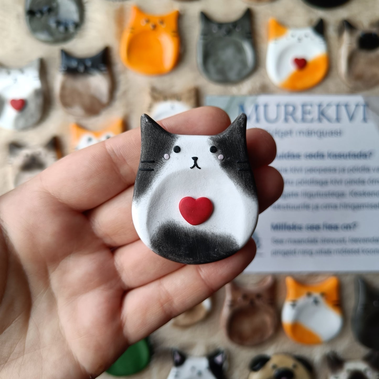 Cat Worry Stone – A Little Moment of Peace in Your Day